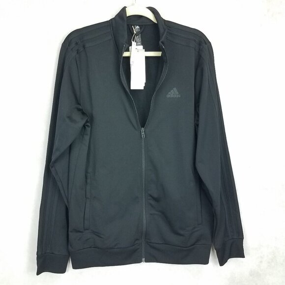 NEW Adidas Men's M Regular Fit Multi-Sport Zip-up Sport Jacket Black NWT $75 - Picture 1 of 10